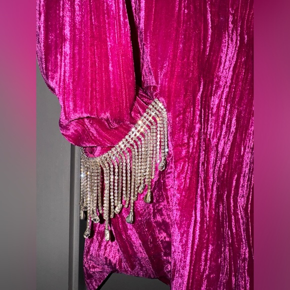 NASTY GAL | Crushed Velvet Co-Ord - Picture 4 of 11